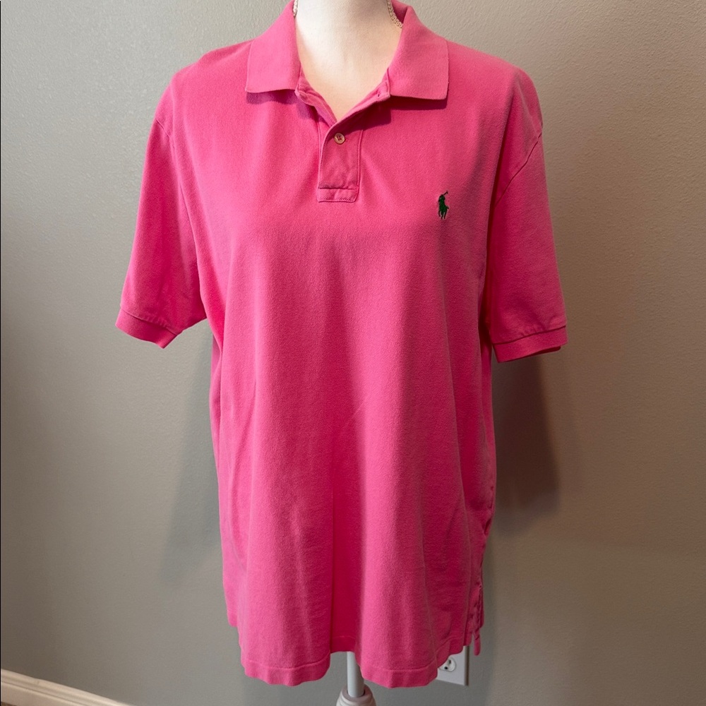 Polo by Ralph Lauren Pink Shirt with Logo